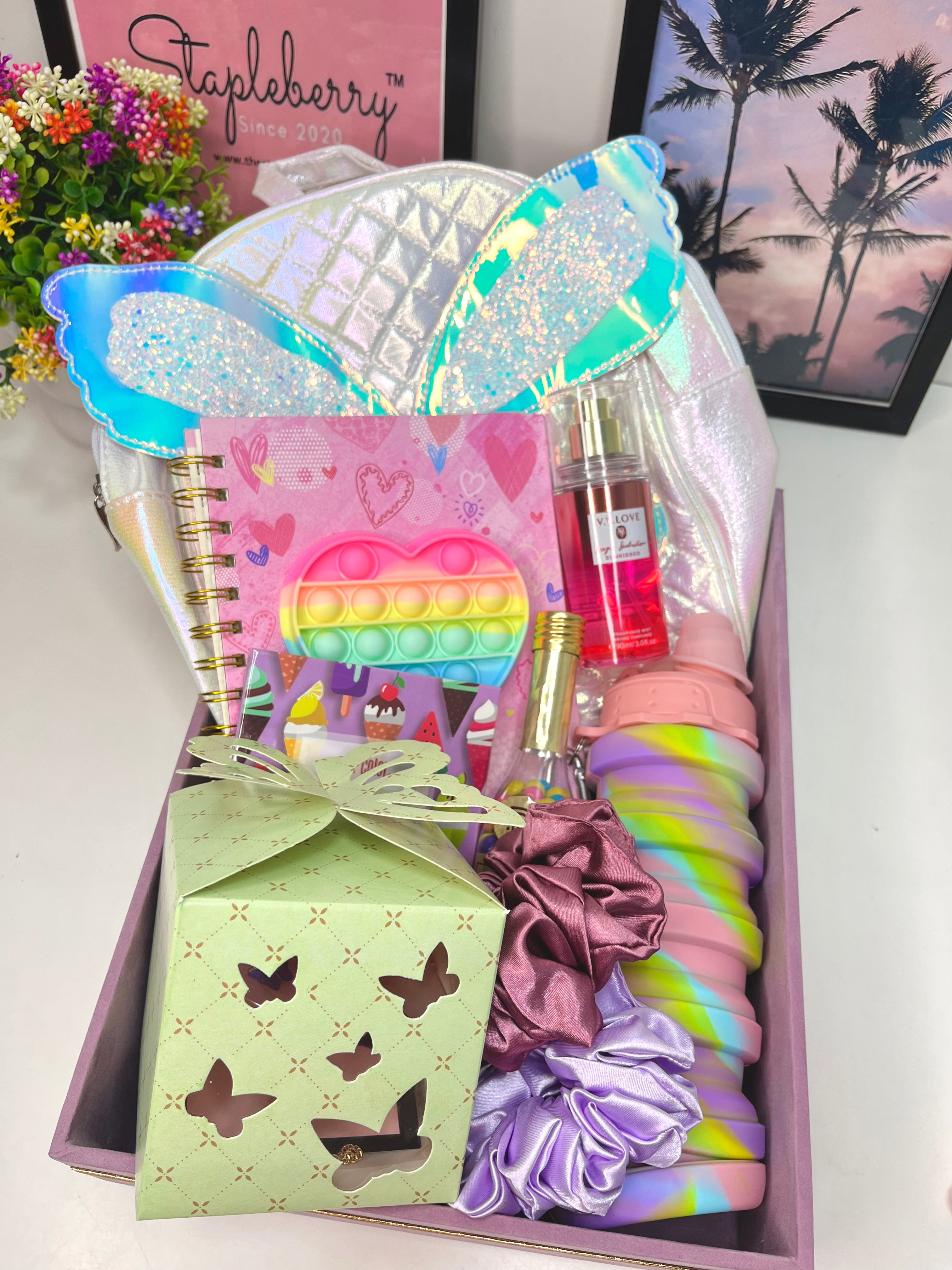 Butterfly Hamper Basket Butterfly Combo Butterfly theme gift