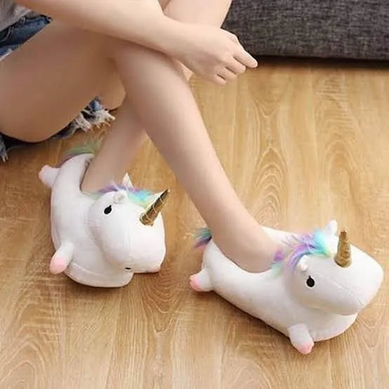 Unicorn Fur Shoes | Unicorn Slipper | Unicorn shoes