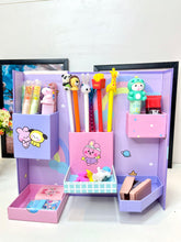 Load image into Gallery viewer, Kawaii Organiser Box | Desk Organiser | BTS Organiser box

