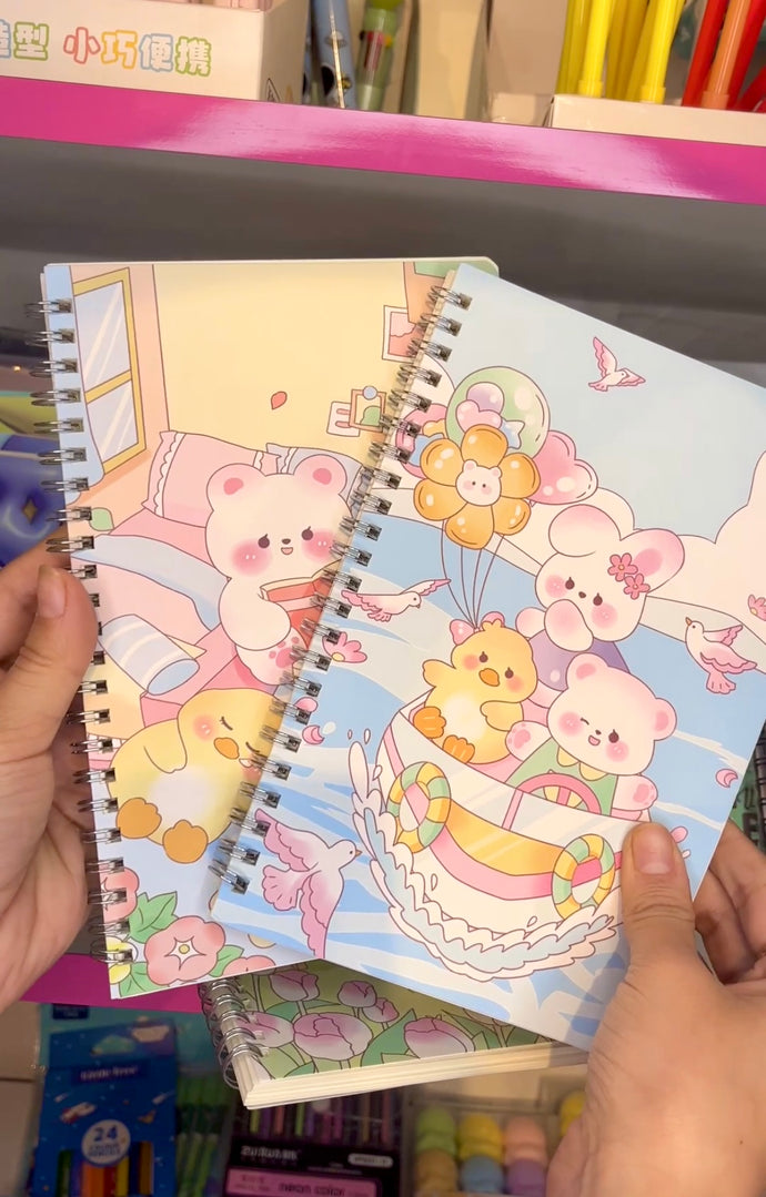 Kawaii Notebook | Kawaii A4 Notebook (1pc)