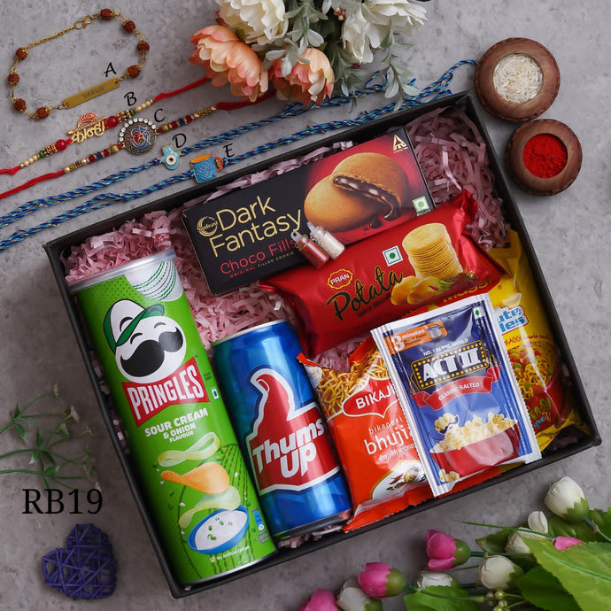 Foodie Bro Hamper | Rakshabandhan 2024 | Rakhi Hamper for Brothers
