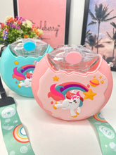 Load image into Gallery viewer, Unicorn Donut Sipper | Donut style bottle with strap
