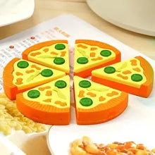 Load image into Gallery viewer, Pizza Box Erasers | Cute Pizza Eraser
