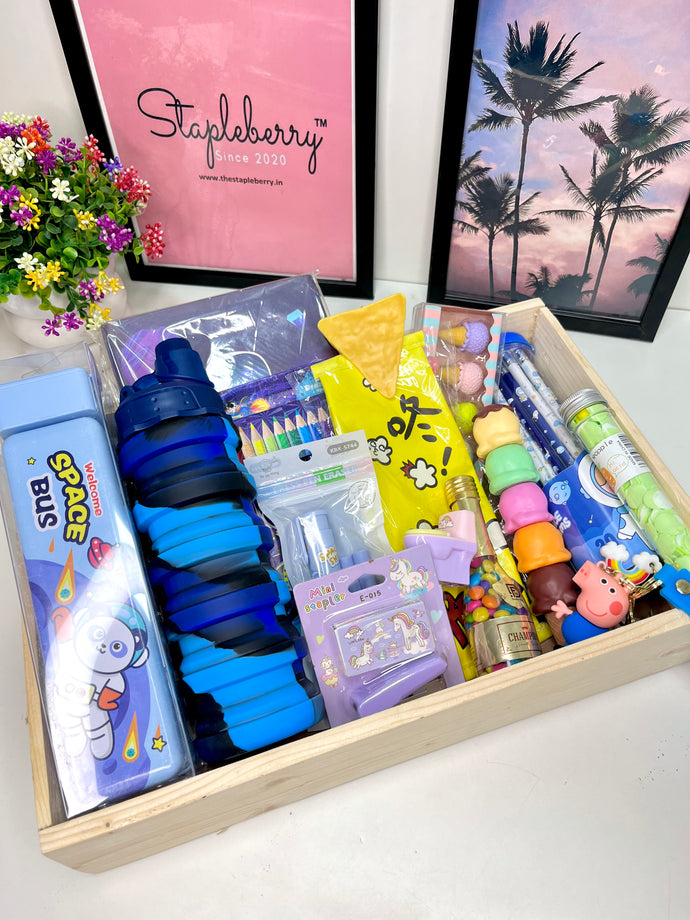 Stationery Hamper Basket for boys | stationery basket