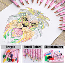 Load image into Gallery viewer, Big stationery set | Unicorn big stationery set | 41 pcs stationery set
