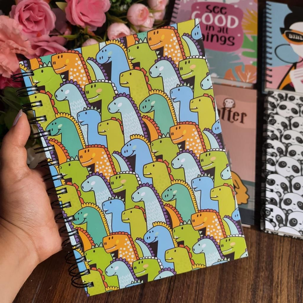 Quirky Spiral Notepad Spiral Diary Stapleberry