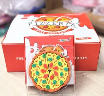 Pizza Box Erasers | Cute Pizza Eraser