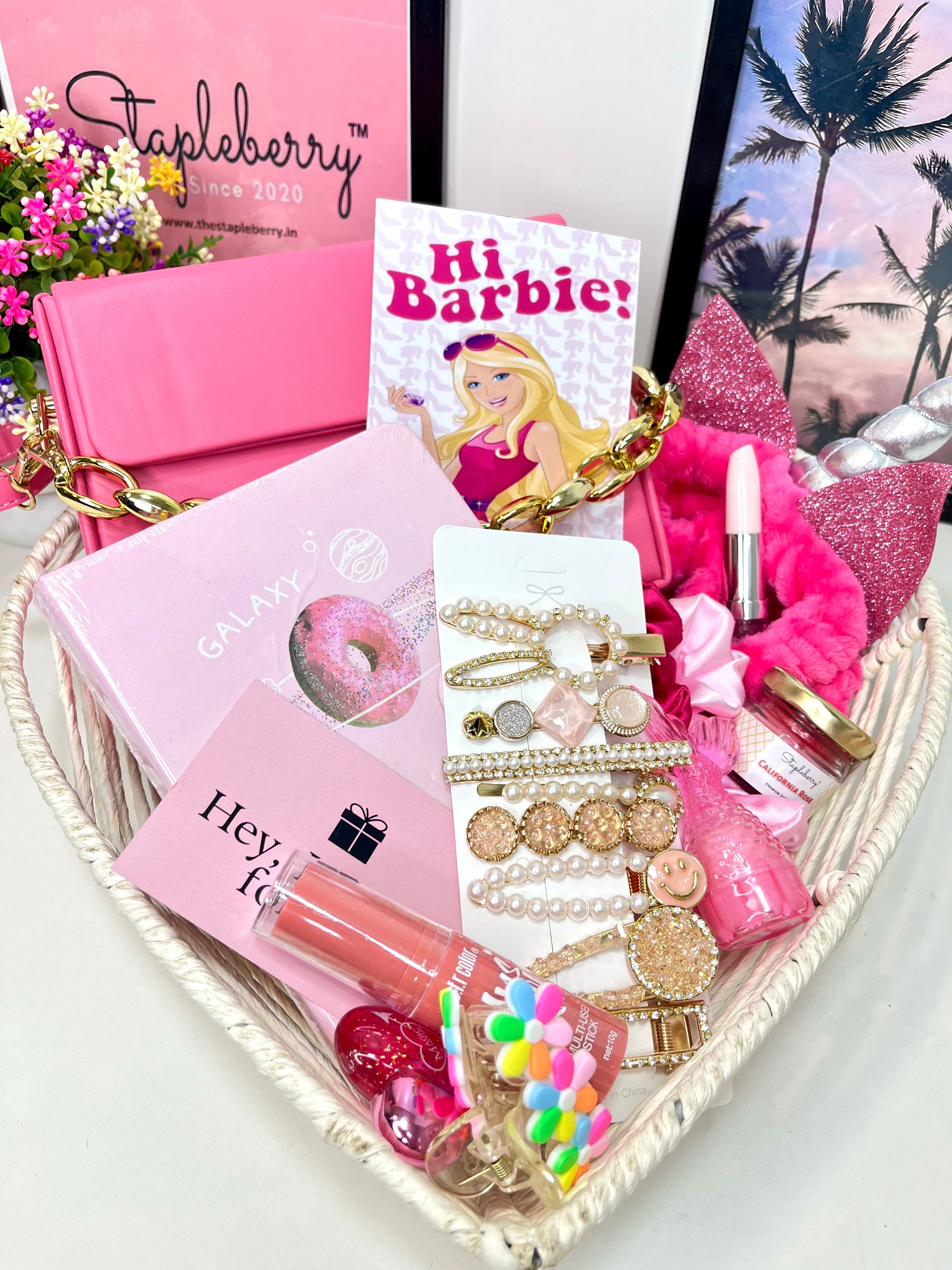 Barbie gift basket hotsell
