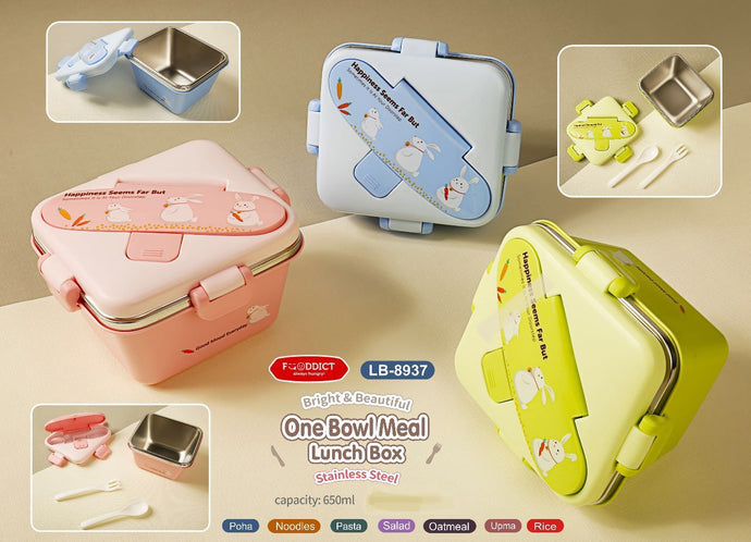 Kawaii Lunch Box with phone holder | cute lunch box
