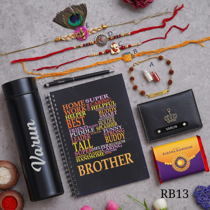 Workaholic bro customised rakhi hamper for brothers| Rakshabandhan 2023