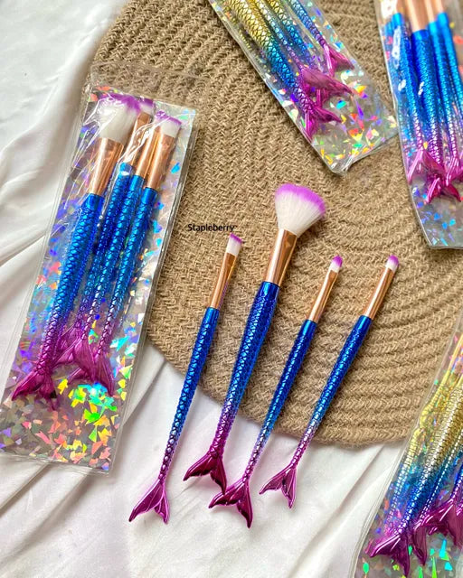 Mermaid Brushes (Set of 4)