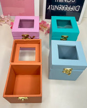 Load image into Gallery viewer, Mini window trunk | mini jewellery box
