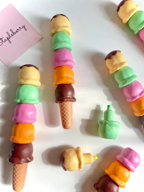 Highlighter Stack Fun Ice Cream Highlighter Stick – Stapleberry