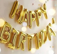 Load image into Gallery viewer, Happy Birthday foil balloons
