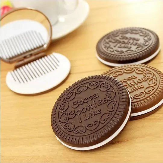 Cookie mirror comb | cookie mirror & comb