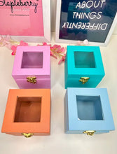 Load image into Gallery viewer, Mini window trunk | mini jewellery box
