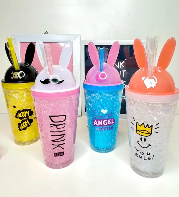 Quirky Frosted Sipper