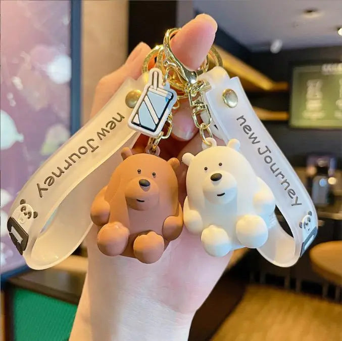Bear Keychain | panda bear keychain