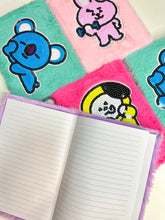 Load image into Gallery viewer, BTS Furr Sequin Notebook
