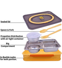 Load image into Gallery viewer, Bento benduck lunch box| Stainless steel lunchbox |
