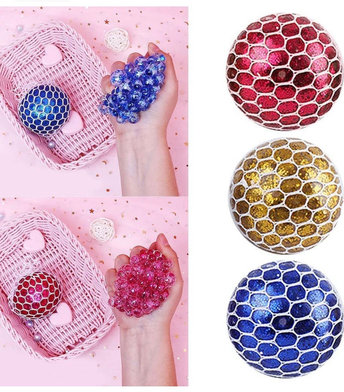 Satisfying Squishy glitter ball