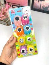 Load image into Gallery viewer, Shape punching stamps pack
