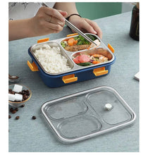 Load image into Gallery viewer, Bento Lunch Box | Stainless steel lunch box | regular tiffin box
