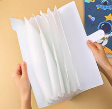 Load image into Gallery viewer, Space Folder | Space theme expanding folder | cute folder | file
