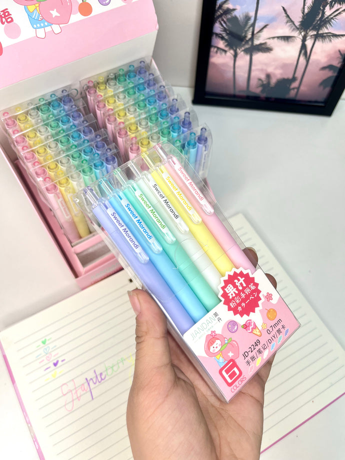 Colourful pens hot sale