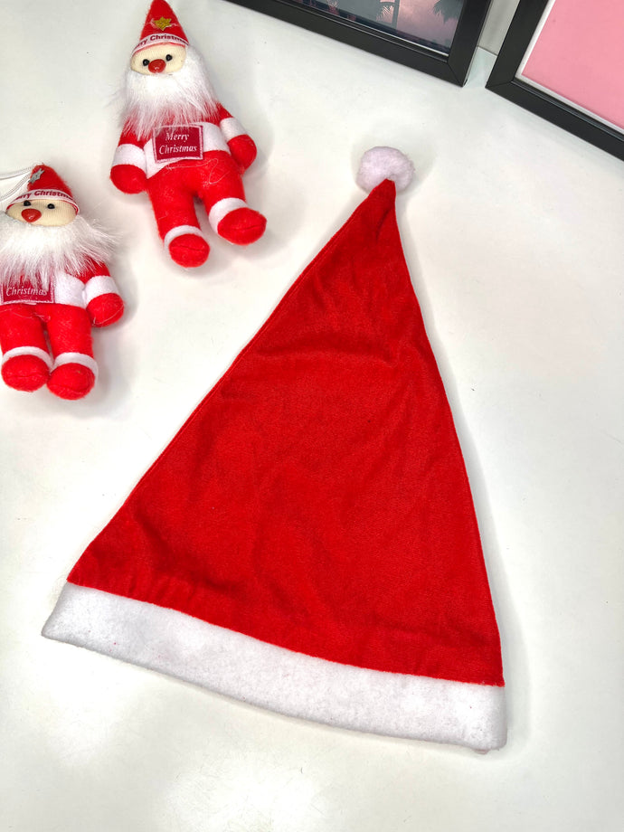 Christmas velvet cap