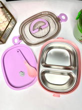Load image into Gallery viewer, Quirky Steel Lunch Boxes | Unicorn Lunch Box | Dino Lunch box
