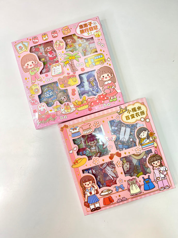 Kawaii sticker box | sticker sheets | stickers set