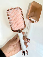 Load image into Gallery viewer, Queen Hairbrush | Rosegold hair brush | hair comb

